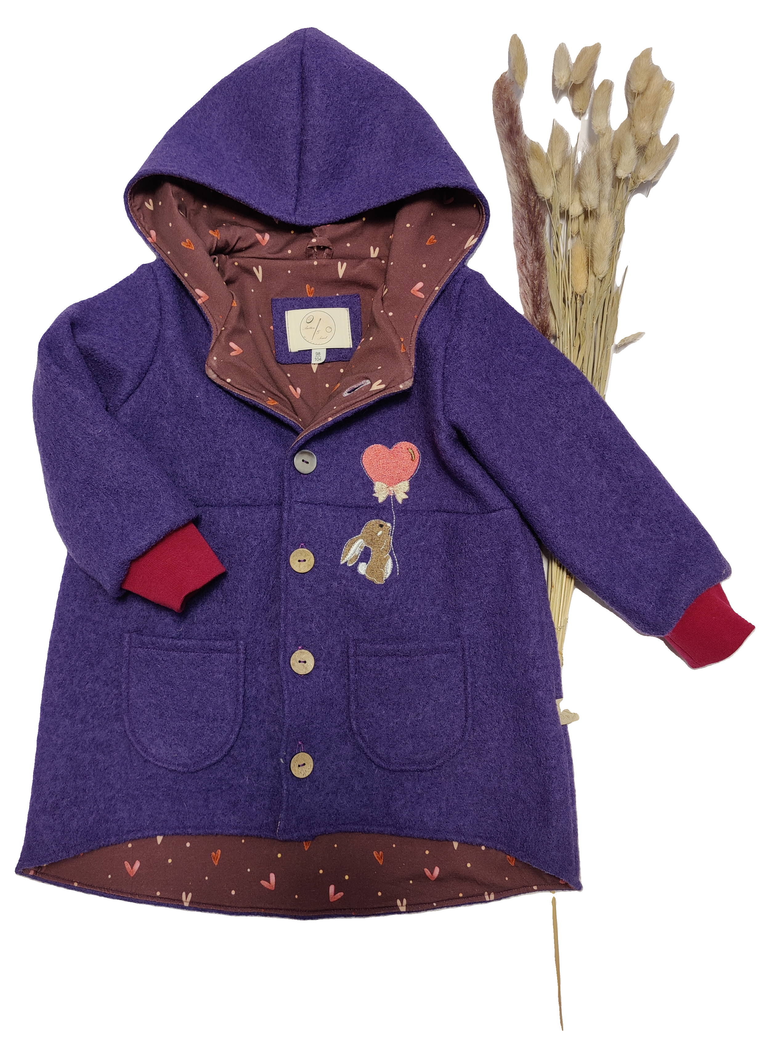 Walkjacke Bailey - Violett