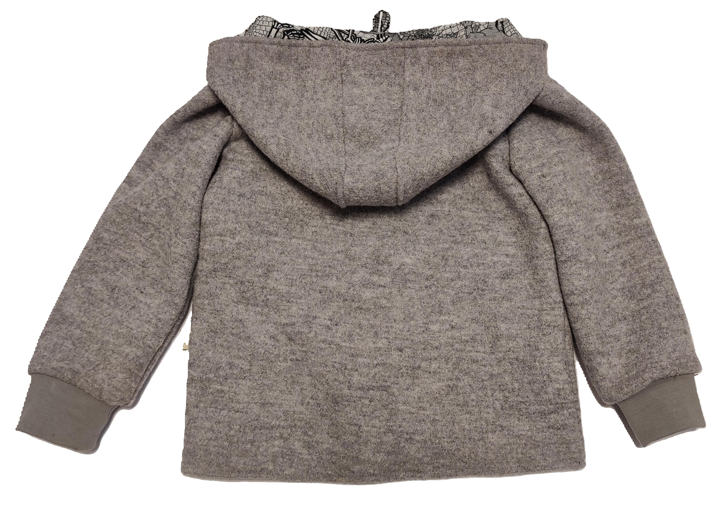 Walkjacke Bo - Silber-Grau