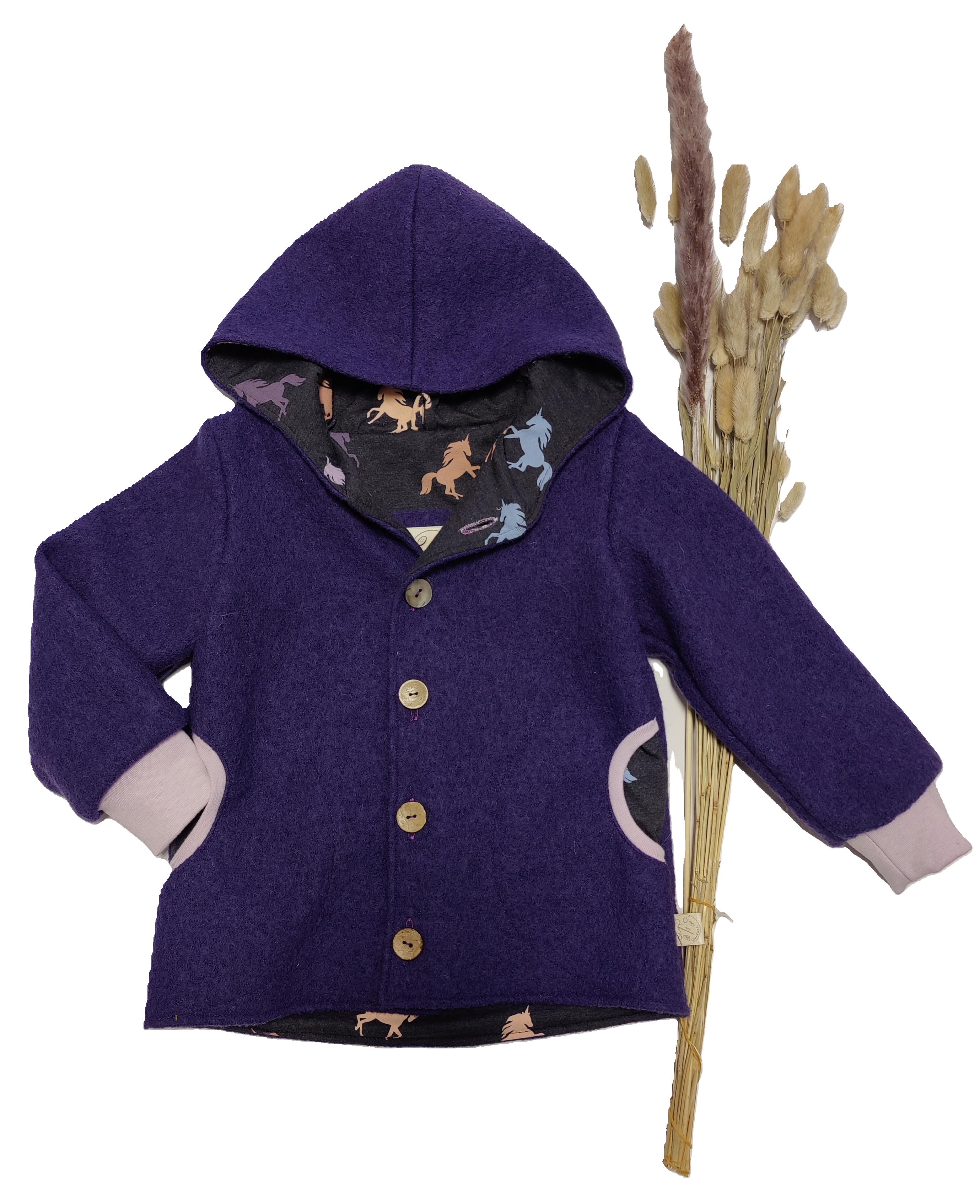 Walkjacke Bo - Violett