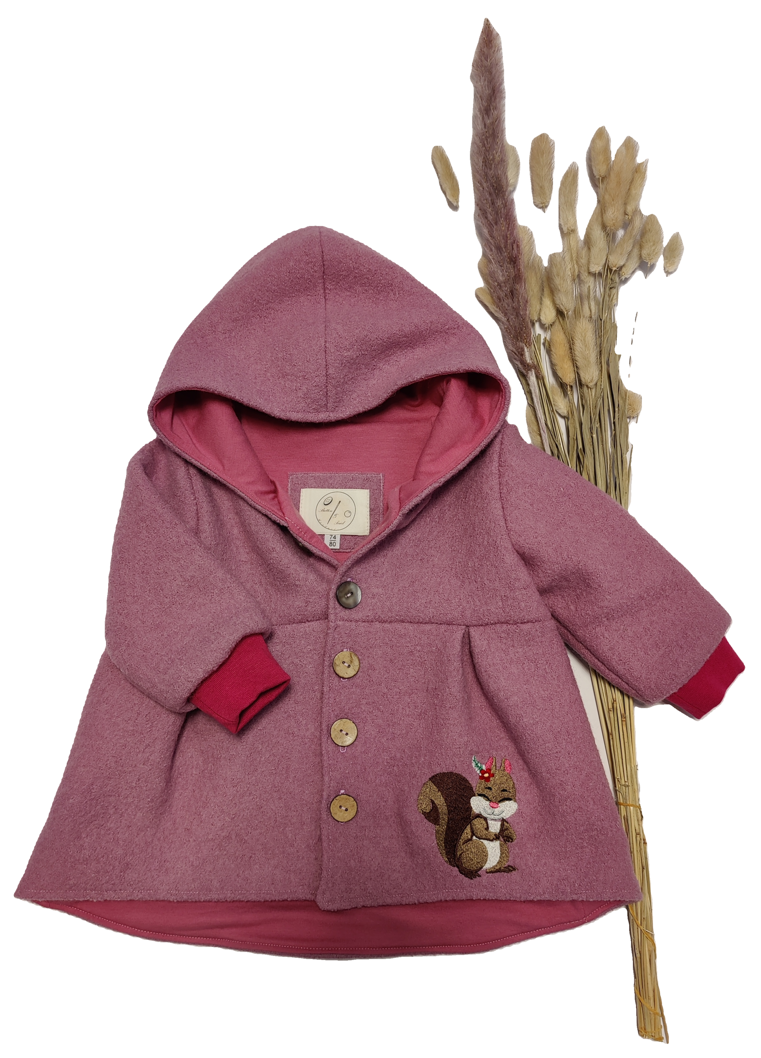 Walkjacke Blair - Altrosa